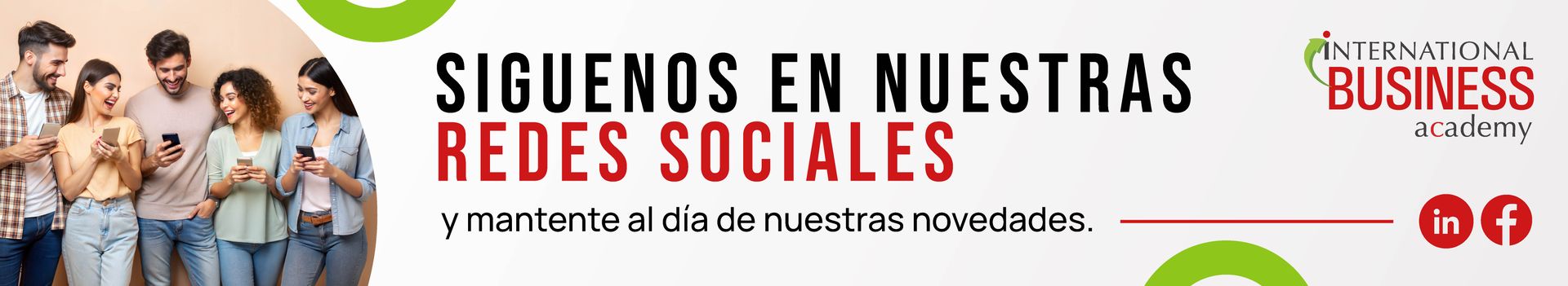 Siguenos en nuestras redes sociales